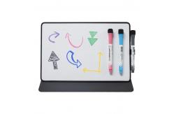 China Desktop Magnetic Whiteboard Dry Erase Lapboard Erasable Writing Board With Marker supplier