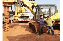 China 35T Crawler Auger Machine For Piling Hydraulic Second Hand Pile Driving Equipment supplier