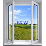 White Color Double Glazed Upvc Windows And Doors For Residential Projects for sale
