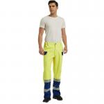 Three Layer Laminated Flame Resistant Arc Protection Rain Gear Work Pants For Electric Work Environment