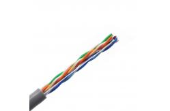 China FLUKE TESTED 4-PAIR 24AWG UTP Cat5E Ethernet Cable For Indoor supplier