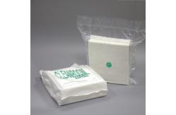 China 6x6 Clean Room Wipes Lint Free 105g 100% Polyester Microfiber Cleaning Wipes supplier