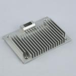 Machining Electronic / Chip Radiator Aluminum Parts Turning Milling Processing