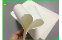 China Non - Tearable 130um PET Synthetic Paper Of Printing With Laser Printer supplier