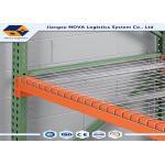 700 - 1200 Mm Racking Depth Teardrop Pallet Rack Q235B Hot Rolled Steel