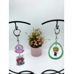 Anime Laser Cut Acrylic Keychains 3mm Thickness Customized Shape for sale