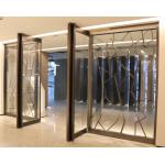 Steel Frame Accommodate Glass Panel , Main Entrance Metal Door Frame for sale