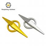Light Luxury 30cm Large Rhombus Decorative Buckle with Golden Ring Ornament Hardware Fittings for Sofa Beds and Chairs for sale