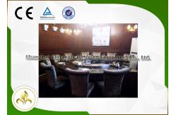 China Professional Circle Stainless Steel Teppanyaki Grill Table Royal Taste Designed supplier
