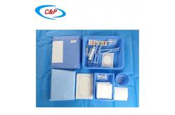 China EN13795 Patients Disposable Ophthalmic Surgical Pack Eye Drape With Pouch For Hospital supplier
