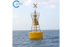 China Gps Boat Floating Marine Navigation Buoy Anchor Rotationally Molded Polyethylene supplier