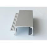 CNC Machined Anodized 6063 0.8-1.5mm thickness Aluminum Kitchen Cabinet Profiles