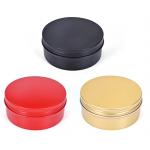 Custom Size 40ml Gift Tin Cans Cosmetic Sleek Aluminum Container for sale
