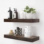 Floating Wall Mounted Wooden Shelves Ledges For Bedroom Living Room Bathroom Kitchen for sale