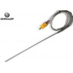 High Temperature Mineral Insulated Thermocouple with Extension Cable Plug Connector for sale