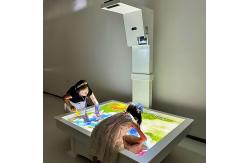 China Interactive Sand Table Projector with 3600 Lumens Brightness supplier