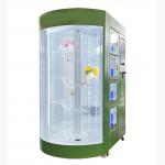 Automatic Subway Use Fresh Flower Vending Machine With Refrigerator And Humidifier for sale