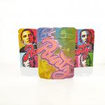 Biodegradable weed Stand Up Pouches colorful printing  Food Packing Mylar Bags with ziplockk for sale