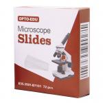 Borosilicate Glass Microscope Slides OPTO-EDU Edges Thin Sail Positive Charge for sale