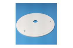 China Custom Al2O3 Ceramic Disc With Holes Use In High Temperature Equipment supplier