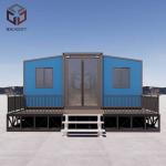 20FT Premade Mobile Folding House Container Rockwool Sandwich Panel Wall