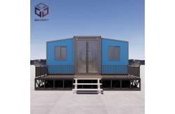 China 20FT Premade Mobile Folding House Container Rockwool Sandwich Panel Wall supplier