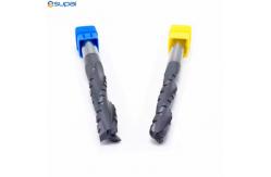 China Solid Carbide 2/4 CNC Flute End Mill For Precision Cutting Edge supplier