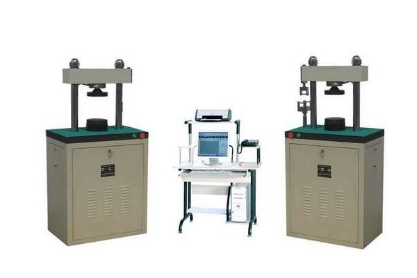 Computerized Cement Compression and Bending Testing Machine