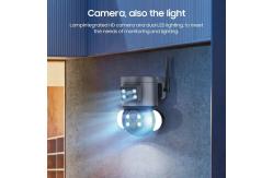 China 4Mp 10X Optical Zoom PTZ Floodlight Camera Weatherproof  IP65 Waterproof supplier