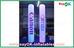China Advertising Inflatable Pillar Column Lighting Decoration With Logo Printing supplier
