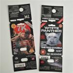 7K Panther Sexual Pill Packaging Female Enhancement Card Custom Logo With Display Box