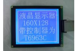 China 160*128 Graphic LCD Module 100% Replace WG160128B With T6963C Controller supplier