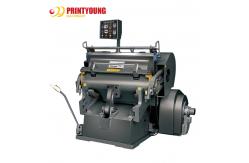 China 4kw Creasing Paper Die Cutting Machine Single Pressing For Eyelash Box supplier