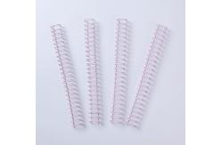China Nanbo 0.5'' Custom Double Loop Binding Wire Ring Electroplated supplier