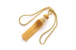 China 46cm Polyester Rope Curtain Tiebacks For Office Decoration supplier