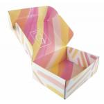 CCNB SBS Colored Packaging Boxes Folding Corrugated Mailing CTP E Flute for sale