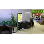 Public Cell Phone Charging Station With Advertising Display Touch Screen for sale