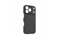 China Customized Metal Frame Aramid Carbon Fiber Mobile Cover for iPhone 17 Pro Max supplier