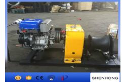 China Line Construction Honda Gas Powered Winch 9HP Easy To Operate supplier
