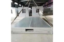 China Foldable Steel Container Houses Waterproof Modular Architecture Steel Structure supplier