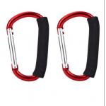 Aluminum Large D Ring Snap Hook With Sponge Big Carabiner Hook