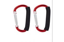 China Aluminum Large D Ring Snap Hook With Sponge Big Carabiner Hook supplier