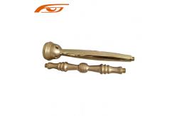 China Customized Electroplating Parts Cnc Turning Machining Metal Hardware Components supplier