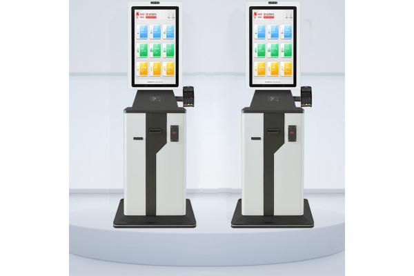 Streamlined Payment Ticket Vending Machine Kiosks With Touch Screen