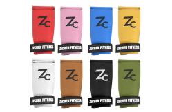 China Gym fitness suede microfiber leather no hole Crossfit hand grips supplier