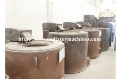 China Gas Fired Aluminum Metal / Scrap Melting Furnace Tilting 500Kg Aluminum supplier