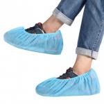 Laboratory Durable Fluid Resistant SMS Disposable Foot Covers for sale
