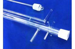 China Heaters Transparent Quartz Glass Test Tube Cylinder Fused Silicon supplier