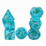 conch resin board game dice set dnd dice