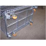 Heavyweight Loads Wire Folding Bulk Containers For Warehouse Storage And Handling for sale